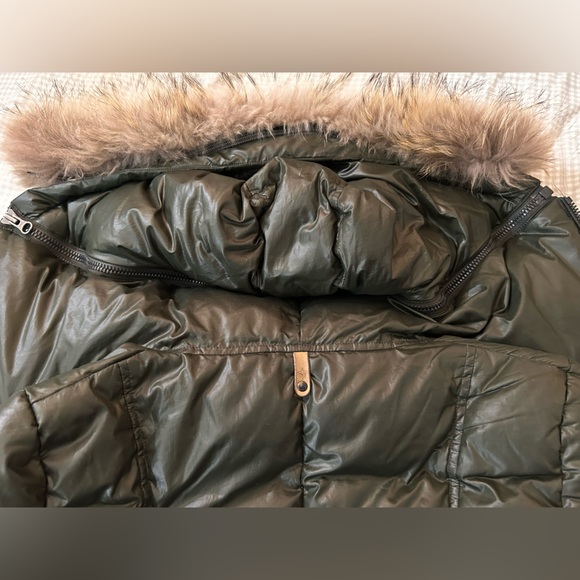 Maclage army green puffer jacket - Picture 5 of 7